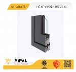 Hệ XF-VIP Xếp trượt 63